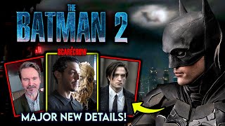 THE BATMAN 2 - New MAJOR Details on Part 2 Plot + Huge SCARECROW News!!