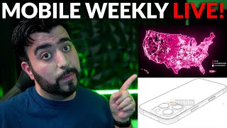 #MobileWeekly Live Ep 450 - T-Mobile Biggest 5G Update Ever, New iPhone 16 Renders & More Tech News