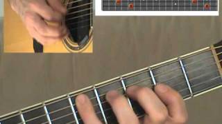 Dm7 Arpeggio Cm shape Guitar Exercise