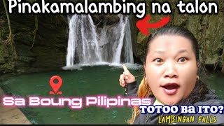 Pinakamalambing na talon oh lambingan falls  sa boung Pilipinas totoo ba ito? Jabonga Adn.