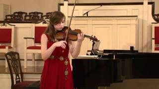 Taylor Baldwin Performs Concerto #3 in G Major by Mozart