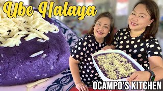 Kapampangan Style Cheesy Ube Halaya - Ocampo's Kitchen