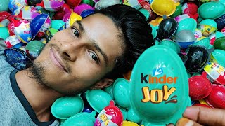 200 Kinder Surprise Eggs / ASMR Satisfying video / A Lot of Candy