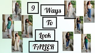 Ways to look taller| styling hacks for short height girls| curlyconfidence|outfit ideas|