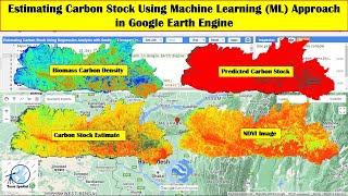 Estimating Carbon Stock using Machine Learning (ML) Approach in Google Earth Engine