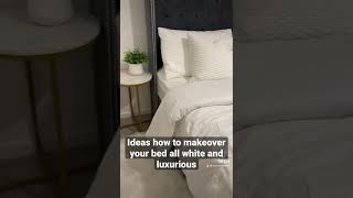 Tips how to transform your bedroom to a 5✨hotel #shortsyoutube #shortshome