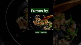 Prawns fry in telugu #shorts #viralshorts #prawns #prawnsfry #royyalu #fry