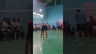 WTF shot in badminton💫😎 #shorts #badminton