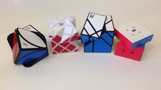 Анбоксинг: Dayan M. Skewb и Tangram, Mojue M3, Qiyi Ivy cube