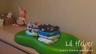 Lil Helper Cloth Diaper Unboxing