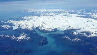 Summer landing in Anchorage, Alaska in a Gulfstream 550