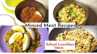 MINCED/GROUND BEEF RECIPES FOR TODDLERS & KIDS | EASY LUNCHBOX MEAL IDEAS