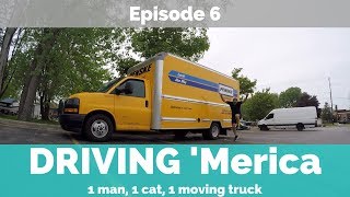 DRIVING ACROSS THE COUNTRY WITH A CAT || Episode 6 || 1 Man, 1 Cat, 1 Drone & 1 Moving Truck