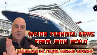 IMPORTANT CARNIVAL CRUISE NEWS TODAY