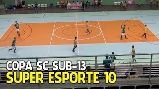 LAGES 0 x 5 JARAGUÁ - 2ª Copa Santa Catarina de Futsal - SUB-13