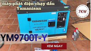 Máy Phát Điện Chạy Dầu 7Kw Yamanisan YM9700T/Y