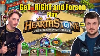 GeT_RiGhT and Forsen play Hearthstone (Drunk)