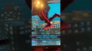 Spider-Man Miles Morales ps4 gameplay