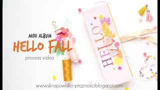 Mini album "Hello fall" - process video | Paige Evans Guest DT