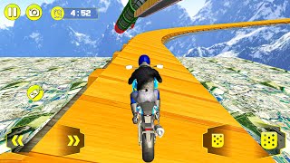 Extreme Motor Bike Racer - Crazy Bike Mega Ramp Stunts - Gameplay Android