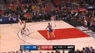 Golden State Warriors vs Portland Trail Blazers  Game 4  Full 1st Quarter!  2019 NBA Playoffs