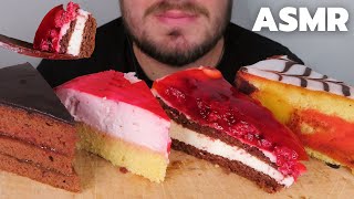 ASMR CAKE DESSERT MUKBANG *CHOCOLATE CAKE, MOUSSE CAKE, PUNCH CAKE, CHOCOLATE DESSERT, CREAM DESSERT