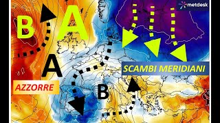 METEO - CHE AUTUNNO !! SCAMBI MERIDIANI, FORTE INSTABILITA' E SEMPRE PIU' FREDDO