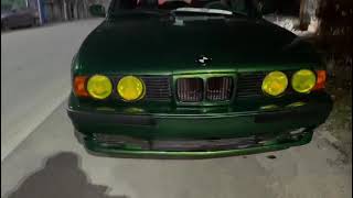 BMW E34 turbo candy green 5 этап финишная прямая, остались мелочи