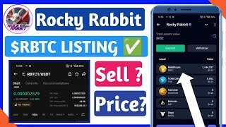 $RBTC Now listed On Kucoin & More Exchanges | Rocky Rabbit Airdrop Withdrawal | Rocky Rabbit News