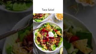 Spicy Taco Salad Recipe with Creamy Chipotle Dressing