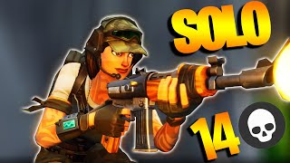 14 Kill Solo Dub in Fortnite Mobile!