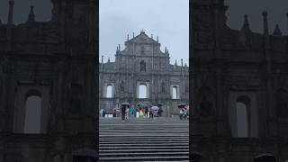 마카오 성 바울 성당 🇲🇴 비오는 날의 Ruins of St. Paul's