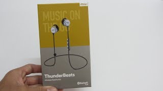 MiVi ThunderBeats Bluetooth Earphone Review In Hindi 2020