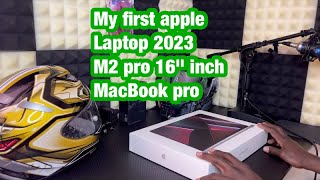 my first ever apple computer 16 inch mac book pro