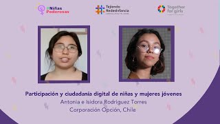 Seminario #NiñasPoderosas / Participación y ciudadanía digital de niñas y mujeres jóvenes