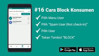 Cara Block Konsumen