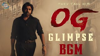 OG Glimpse BGM | OG BGM | Pawan Kalyan BGMs | Thaman BGMs