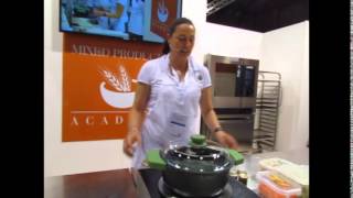 Miss Dado show cooking a Tutto Food 2015