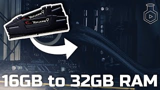 UPGRADING 16GB to 32GB RAM!! | RIPJAWS 32GB DDR4 3200MHz // Tutorial