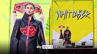 Ben Whittaker's CHILLING ringwalk in the Kingdom Arena 🥶