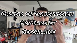 Choisir facilement sa transmission primaire et secondaire scooter