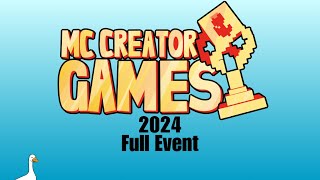 Minecraft Creator Games 2024 (Full Event)