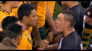 Fiery Haka at Australia & NZ’s Under-20s Rugby League 2014