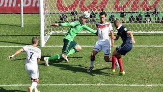 France 0 - 1 Germany :Highlights World Cup 2014  Quarter-final