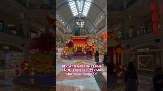 DEKORASI CHINESE NEW YEAR PLAZA SENAYAN #dekorasi #dekorasiml #dekorasitoko  #dekorasibunga #decor