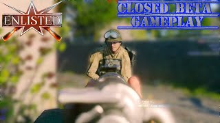 Enlisted Gameplay - Invasion of Normandy - German Side PC - No Commentary