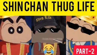 ShinChan Thug life part-2 comedy videos in Telugu