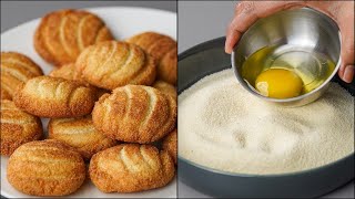 Crispy Sooji Biscuits Recipe Without Oven By Khana Khazana4610