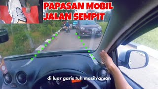 CARA AMPUH BELAJAR JALAN SEMPIT PAPASAN ANTI GROGI DAN PASTI LOLOS||KELAS PEMULA||MATIC