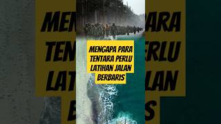 Mengapa para tentara perlu latihan jalan berbaris #short #feedshorts